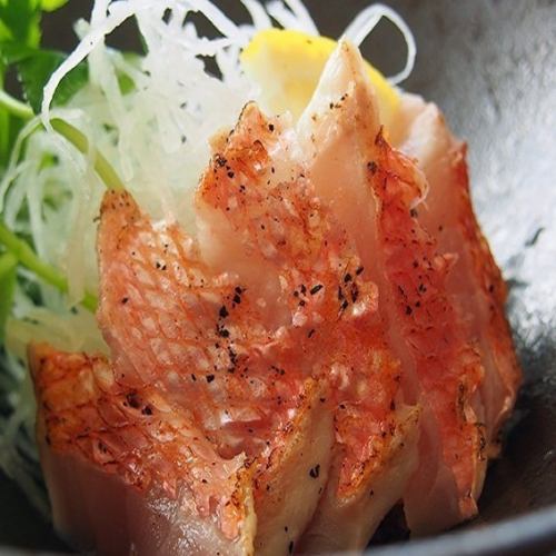 鯛魚生魚片