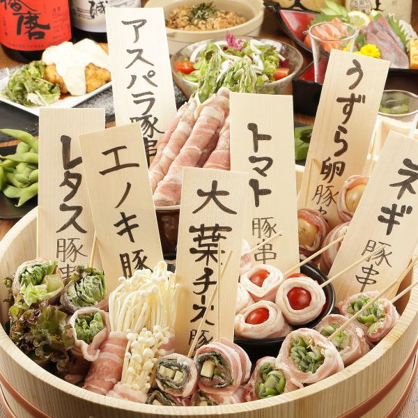 ◆ Delicious! All-you-can-eat yakitori made in-house
