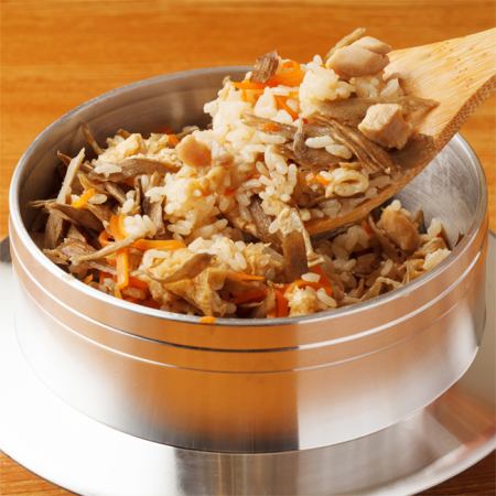 鶏の土鍋ご飯（１～２人前）
