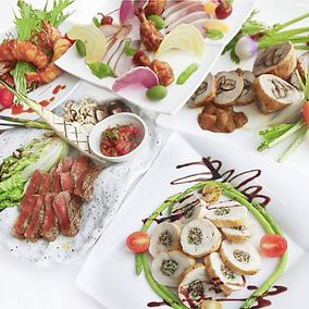 料理が選べるプリフィックスメニューコースをご用意！