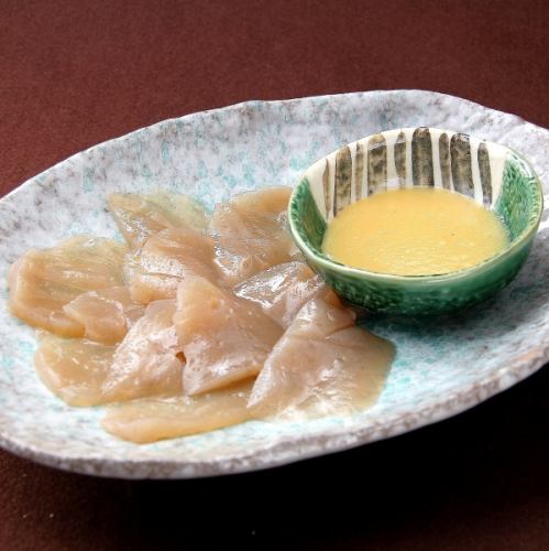 Hida pure raw potato sashimi konjac