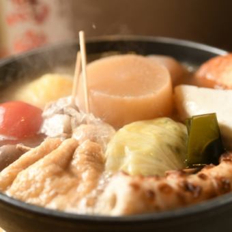 [For everyone's first oden] Assorted oden, special dishes, etc. (11 dishes in total)
