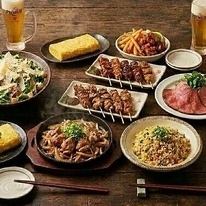 【厳選】大山どりと低温熟成ローストビーフの美食饗宴コース全8品3H 4000円