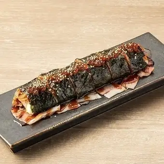 I really want to eat meat kimbap