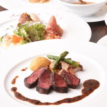 【Dinner Course(17:00~20:00)】サーロインステーキコース