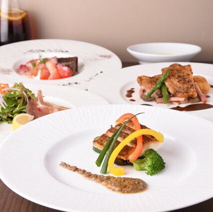 【Dinner Course(17:00~20:00)】ディナーコース