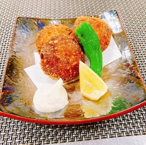 Fish croquette