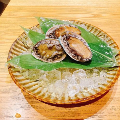 Abalone sashimi