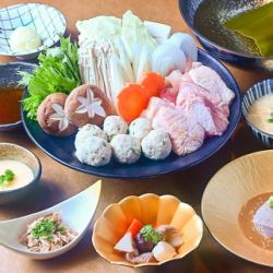 Mizutaki course [Hagi]