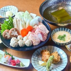 Mizutaki Course [Autumn Leaves]