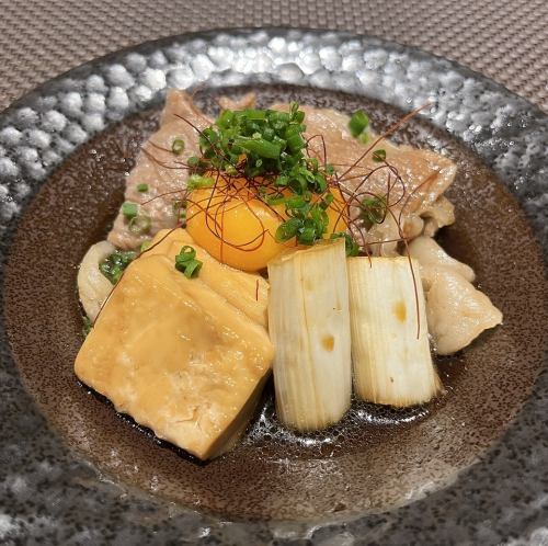 Genseon-style sukiyaki