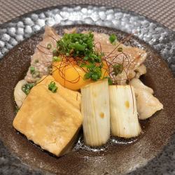 Genseon-style sukiyaki