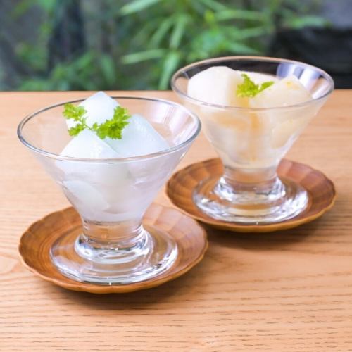 葛根冰淇淋（柚子味或彈珠汽水口味）