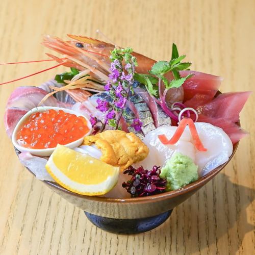 [特] 特上海鮮丼