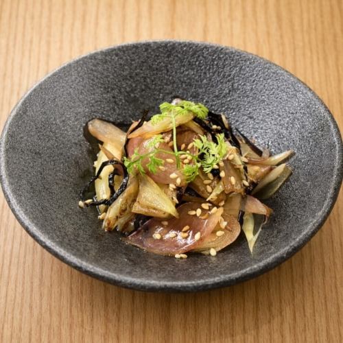 Stir-fried ginger and sesame