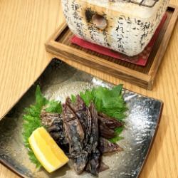 Grilled firefly squid