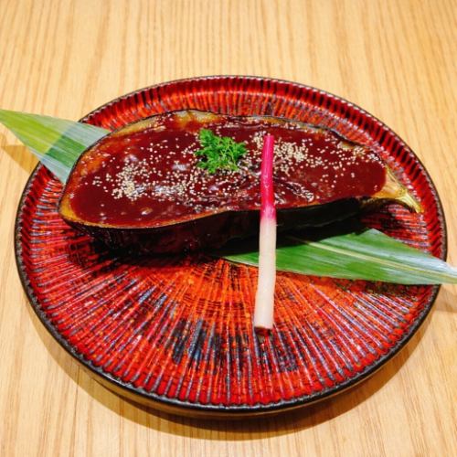 Rice eggplant dengaku