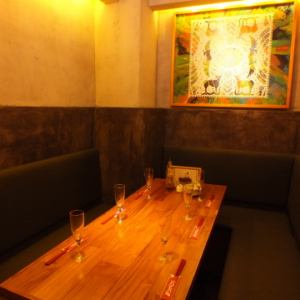 The popular back table is a semi-private room where you can enjoy your meal slowly.Make a reservation early !! Takadanobaba / Izakaya / Banquet / Private room / Women's party / Birthday / Anniversary