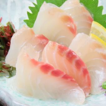 活〆タイ刺し