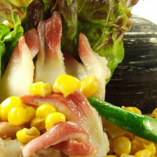 活ホッキのバター焼き