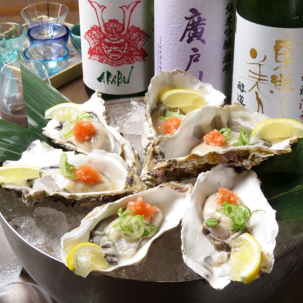 【 季節のおすすめ 】豊洲直送！岩手県広田湾で取れた新鮮な牡蠣！