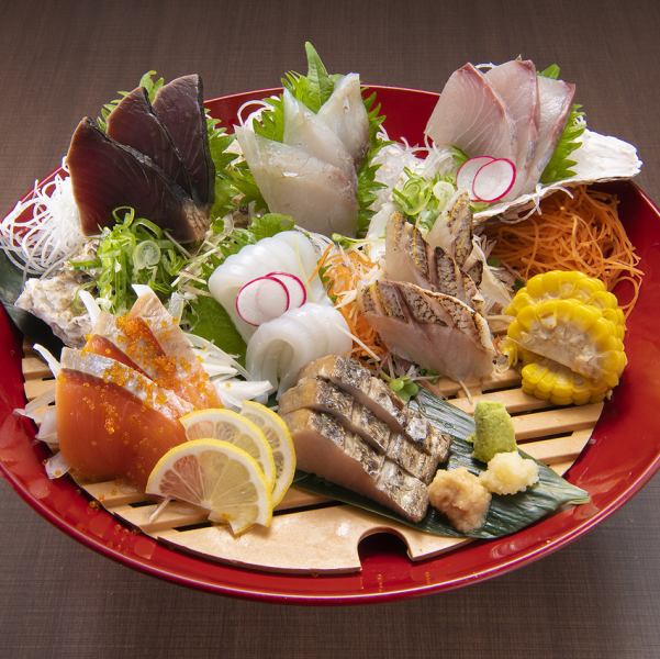 新鮮な鮮魚の数々
