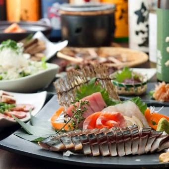 【日曜～木曜限定】お手軽プラン人気《料理7品》２H飲み放題3500円（税込）