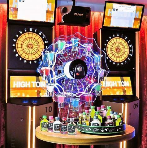 3時間以上楽しむならコチラ♪ダーツや様々なゲームをご用意。