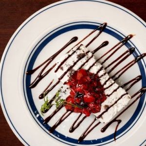 リコッタチーズのアイスケーキ