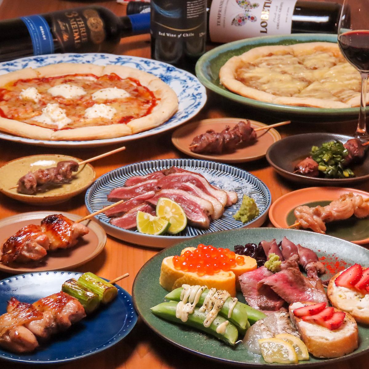【各種宴会にぜひ◎】2時間飲み放題付きコースご用意♪