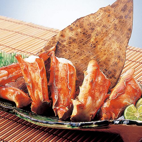 grilled king crab