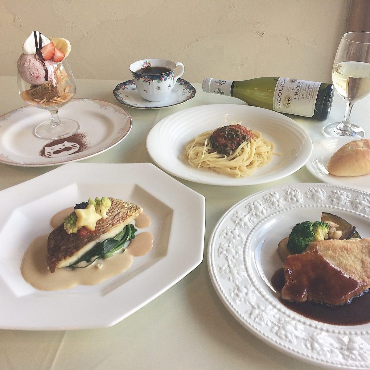 Enjoy the ingredients of Awaji Island ★ Lunch course