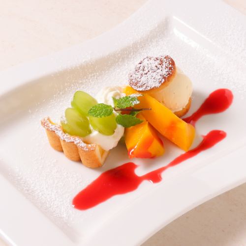 こだわりのスイーツを提供