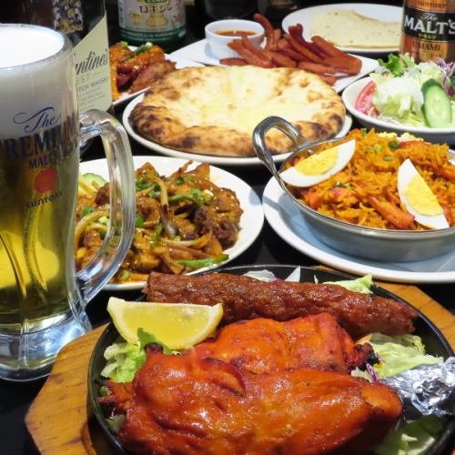 這裡也提供無限供應的餐飲選擇。