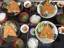 当店一番人気商品　絶品アジフライ定食