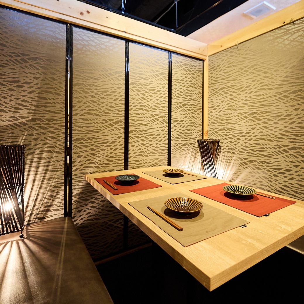 【提供私人包廂】可接受2人至最多50人的團體預訂。