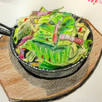 凤尾鱼卷心菜