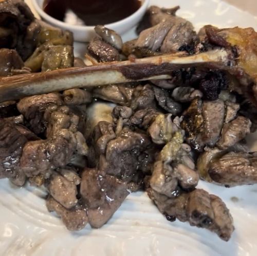 逸品！『地鶏の炭火焼き』