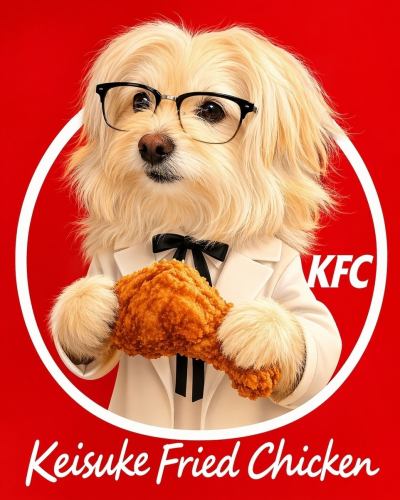 ワンちゃんも一緒にお食事