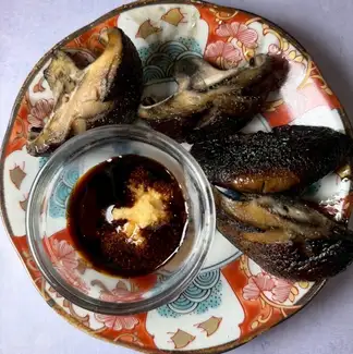 原木しいたけ炭火焼き