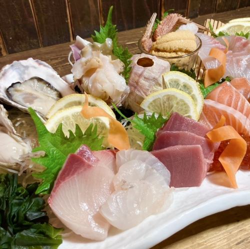 地元家自慢の函館盛り合わせ