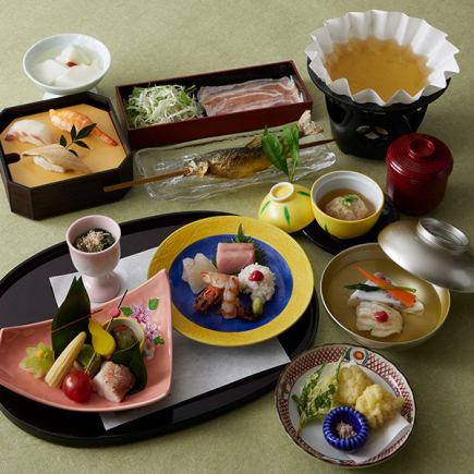 【懐石料理】つゆ豚しゃぶ小鍋　かつら 6,500円（税込)