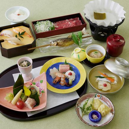 【懐石料理】国産牛しゃぶ小鍋 かつら 7,000円(税込)
