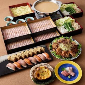 胡麻担々鍋コース「奥羽」おうう　5,000円（税込）