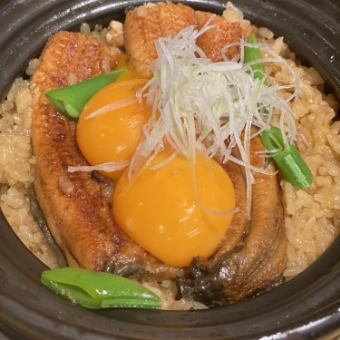 [Limited Premium Course] 8 dishes in total/2 hours all-you-can-drink included ~ Eel and egg clay pot course ~ 10,000 yen including tax