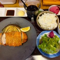 Mille-feuille cutlet set meal