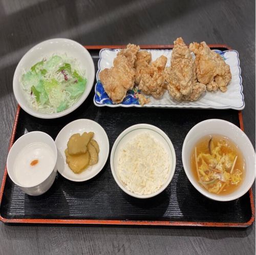 Mabo tofu set meal