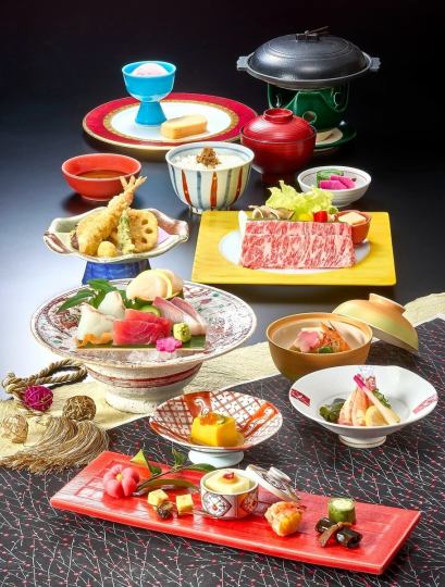 From January 10th to February 25th, "First Banquet" Seasonal Kaiseki Course ~Aoi~ 11 dishes, 7,920 yen