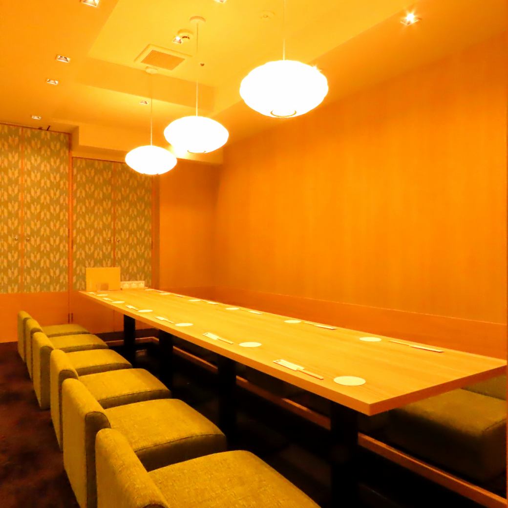 人目を気にせずお食事を愉しみいただけるプライベート空間◎