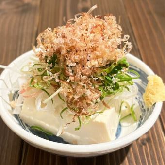 薬味たっぷり冷奴